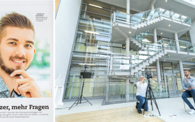 Making Of –  Portrait Mitarbeiter
